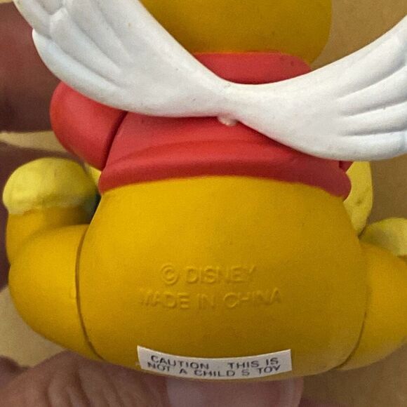 Disney Angel Winnie The Pooh Holiday X-Mas Collectible Hanging Ornament - Picture 7 of 10